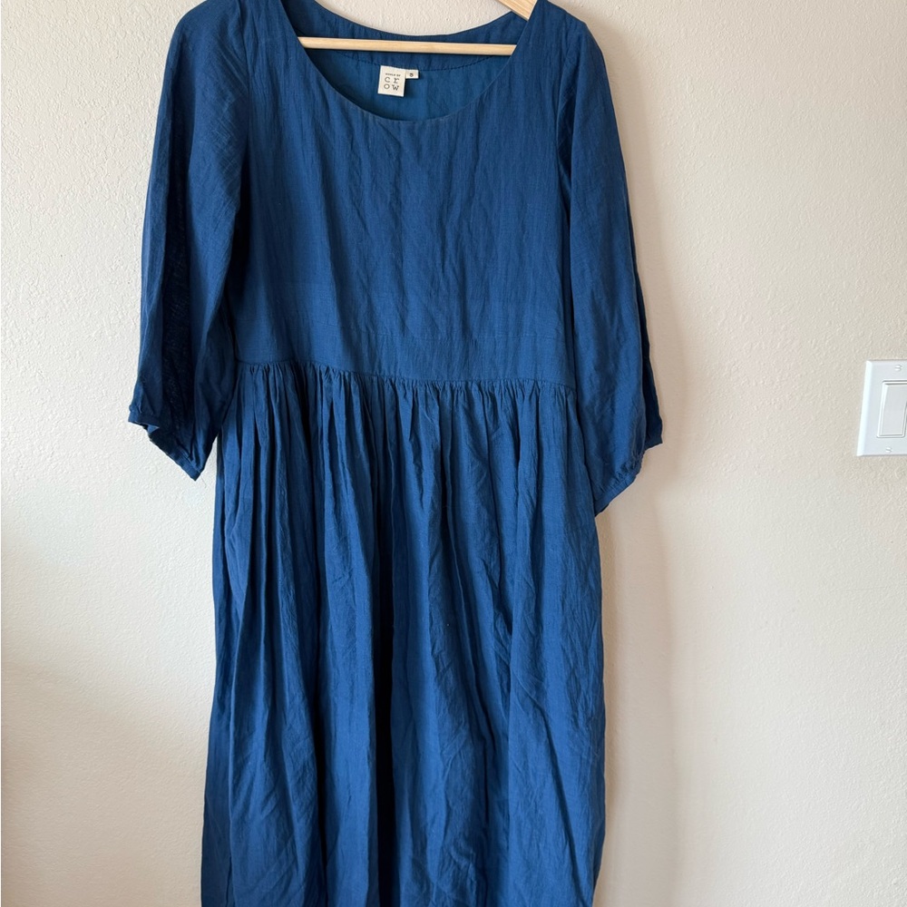 House of Crow indigo Midi Dress